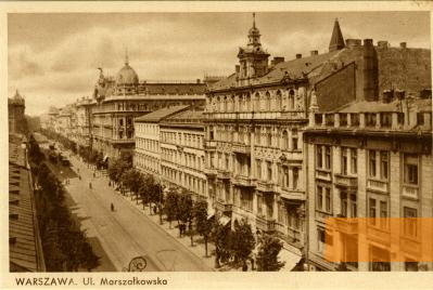 Bild:Warschau, o.D., Historische Ansichtskarte der Stadt Warschau, Stiftung Denkmal