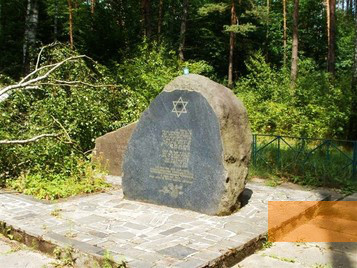 Image: Kostopil, undated, Memorial stone, jewishgen.org