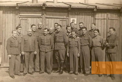 Image: Stablack, undated, Group of Polish POWs in Stalag I A, Janusz Kaminski