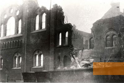 Image: Vienna, 1938, Demolition of a synagogue after the pogrom of November 1938, Dokumentationsarchiv des österreichischen Widerstandes