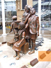 Bild:London, 2007, Kindertransport-Denkmal, Terry Moran, www.flickr.com/photos/tezzer57/