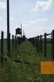 Image: Lublin, 2009, Barbed wire and watchtower, Thorbjörn Hoverberg