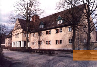 Image: Ravensbrück, undated, The »Kommandantur« - the former seat of the SS camp administration, Mahn- und Gedenkstätte Ravensbrück, Heinz Heuschkel