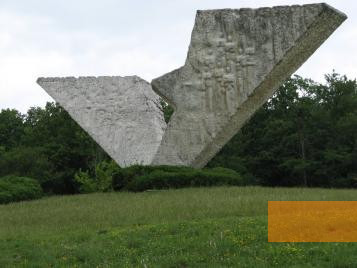 Image: Kragujevac, 2008, »Broken wing« memorial, Dejan Kovačević
