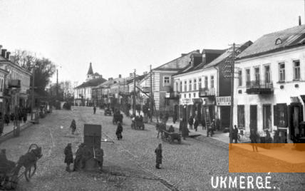 Image: Ukmergė, View of the town from the interwar period, Lietuvos Centrinis Valstybės Archyvas