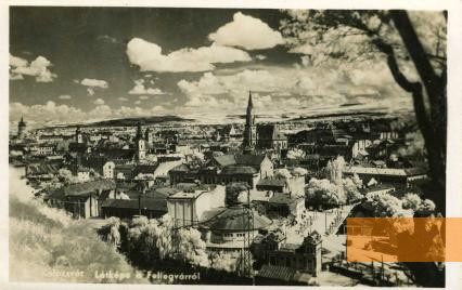 Image: Cluj, undated, Historical view of the town, Stiftung Denkmal