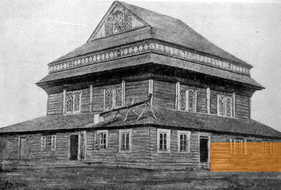 Bild:Iwje, um 1900, Frühere Synagoge, gemeinfrei