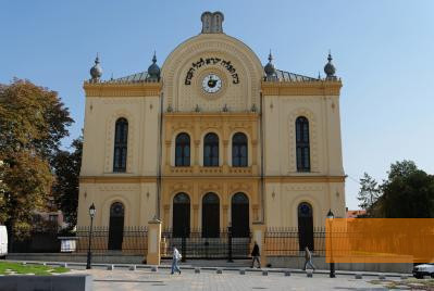 Bild:Fünfkirchen, 2010, Synagoge, Emmanuel Dyan