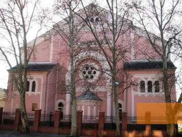 Bild:Nyíregyháza, 2008, Die um 1924 erbaute orthodoxe Synagoge, László Pató