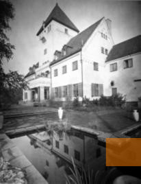 Bild:Oslo, 1945, Villa Grande als Wohnsitz von Vidkun Quisling, HL-Senteret