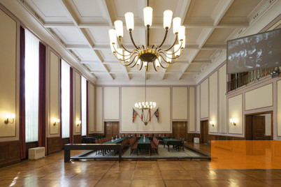 Image: Berlin, 2013, View of the Hall where Germany's surrender was signed, Museum Berlin-Karlshorst, Thomas Bruns