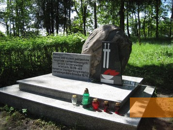 Bild:Konradstein, 2010, Gedenkstein für ermordete Kinder, Szpital dla Nerwowo i Psychicznie Chorych w Starogardzie Gdańskim