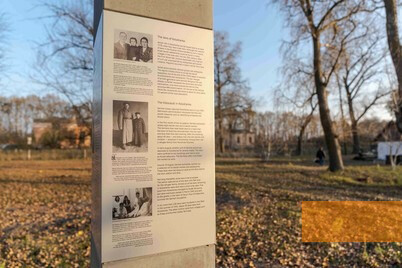 Bild:Kolodjanka, 2019, Informationsstele, Stiftung Denkmal, Anna Voitenko