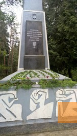 Bild:Borissow, 2016, Inschrift auf dem Denkmal, Sabrina Bobowski