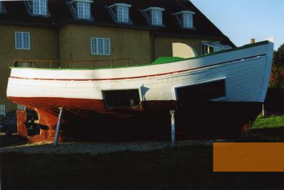 Bild:Gilleleje, 2007, Fischerboot auf dem Museumsgelände, Mogens Wul