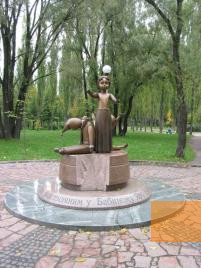 Bild:Babij Jar, 2004, Denkmal für die in Babij Jar ermordeten Kinder, Stiftung Denkmal, Lutz Prieß