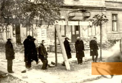 Bild:Odessa, 1941, Hinrichtungen auf offener Straße, Yad Vashem