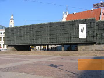 Bild:Riga, 2008, Gebäude des Okkupationsmuseums, Latvijas Okupācijas muzejs