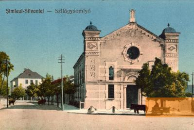 Bild:Şimleu Silvaniei, o.D., Historische Ansicht der Synagoge, Biblioteca Centrala Universitara »Lucian Blaga« Cluj-Napoca