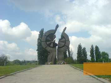 Image: Belgrad, 2008, Memorial to the victims of the Sajmište camp, public domain
