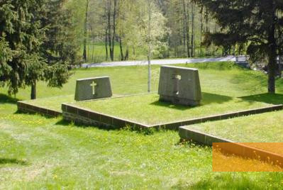 Image: Ležáky, 2002, View of the memorial site, NKP Ležáky