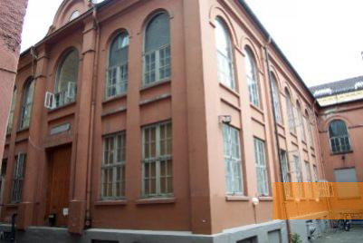 Bild:Oslo, 2001, Das Gebäude der ehemaligen Synagoge, in dem sich seit 2005 das Jüdisches Museum Oslo befindet, Bjarte Bruland