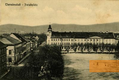 Bild:Theresienstadt, um 1900, Postkarte, Stiftung Denkmal