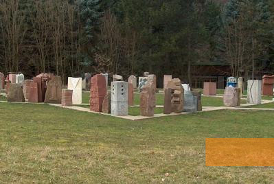 Image: Neckarzimmern, 2009, Stones surrounding the memorial, Jürgen Stude