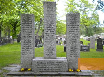 Bild:Trondheim, 2010, Denkmal für die ermordeten Juden aus Trondheim und Nordnorwegen, Lise Utne