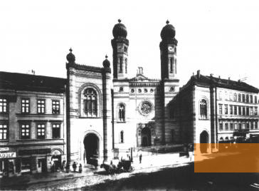 Bild:Budapest, o.D., Große Synagoge um 1900, Stiftung Denkmal