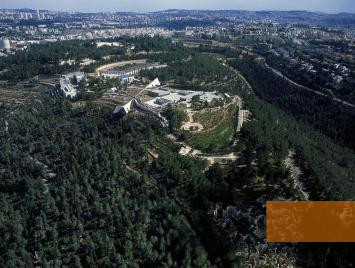 Bild:Jerusalem, o.D., Gesamtansicht des Geländes der Gedenkstätte, Yad Vashem