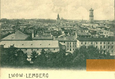 Bild:Lemberg, um 1900, Historische Postkarte aus der Zeit vor dem Ersten Weltkrieg, gemeinfrei