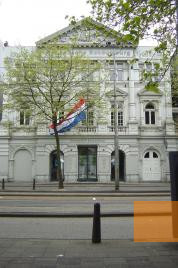 Bild:Amsterdam, 2003, Gebäude der »Hollandsche Schouwburg«, Joods Historisch Museum