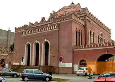 Bild:Kaschau, 2004, Ansicht der Synagoge, Stiftung Denkmal