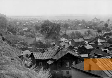 Bild:Mogilew, 1941, Ansicht der Stadt, Bundesarchiv Koblenz