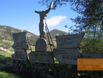 Image: Monte Sole, 2006, Memorial plaques, Kiki Follettosa