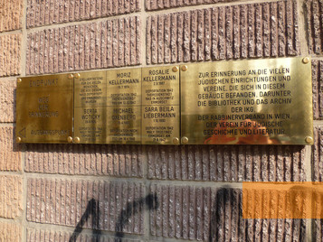 Image: Vienna, 2011, Memorial plaque in the Tempelgasse, http://www.flickr.com/photos/russianchild007/