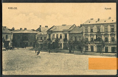 Bild:Kielce, o.D., Historische Ansichtskarte, gemeinfrei