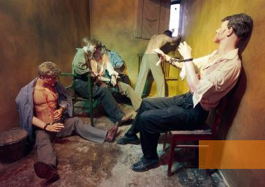 Image: Kristiansand, 2005, Scene from the exhibition in the basement rooms, Staatsarkivet Oslo