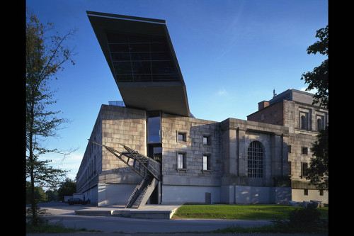 Nürnberg, 2001, Eingang zum Dokumentationszentrum, Museen der Stadt Nürnberg, Stefan Meyer
