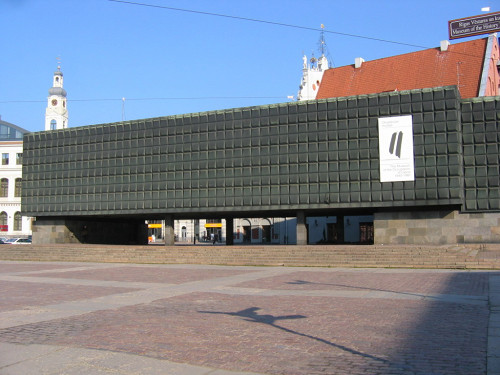 Riga, 2008, Gebäude des Okkupationsmuseums, Latvijas Okupācijas muzejs