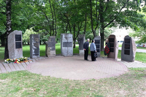 Minsk, 2015, Gedenksteine für Opfer aus deutschen Gemeinden, Stiftung Denkmal