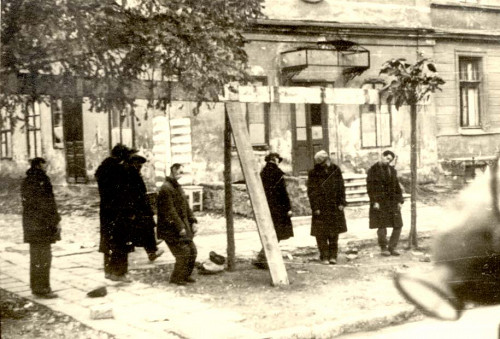 Odessa, 1941, Hinrichtungen auf offener Straße, Yad Vashem