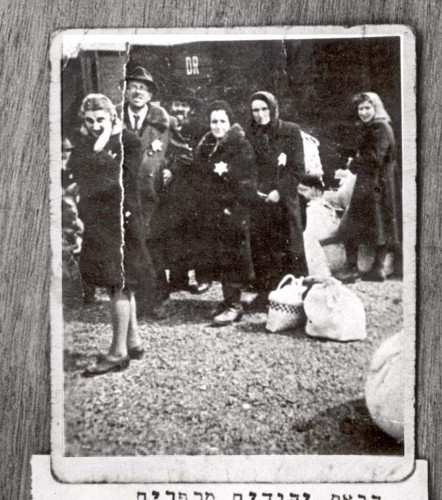 Region Kaschau, 17. April 1944, Juden aus umliegenden Dörfern werden ins Kaschauer Ghetto verschleppt, Yad Vashem