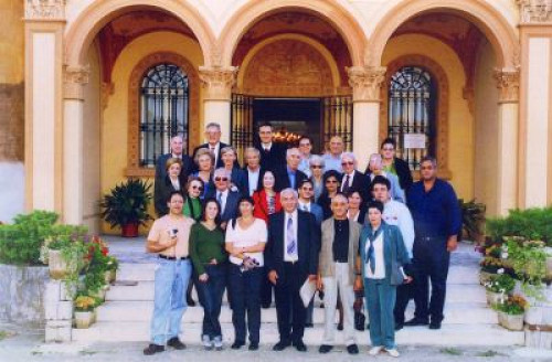 Nonantola, 2001, Ehemalige mit dem Bürgermeister von Nonantola, Archivio Storico Comunale di Nonantola
