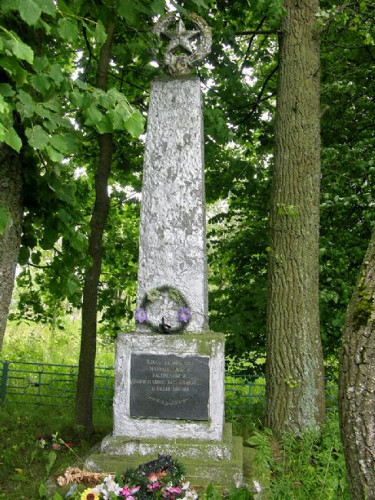 Mogilew, 2008, Denkmal im Dorf Paschkowo, Yad Vashem, Alexander Litin