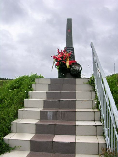 Mogilew, 2008, Denkmal im Dorf Polikowitschi, Yad Vashem, Alexander Litin