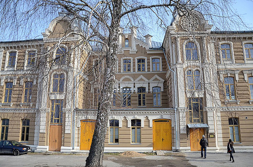 Grodno, 2017, Die renoierte Große Synagoge, IBB Minsk