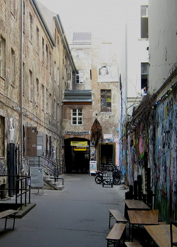 Berlin, 2011, Hof Rosenthaler Straße 39 – Eingangsbereich zum Museum, Stiftung Denkmal