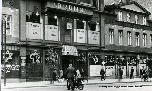 Berlin, 1938, Antisemitische Hetze im Straßenbild, Stiftung Neue Synagoge Berlin – Centrum Judaicum